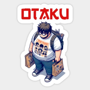 I am Otaku Sticker